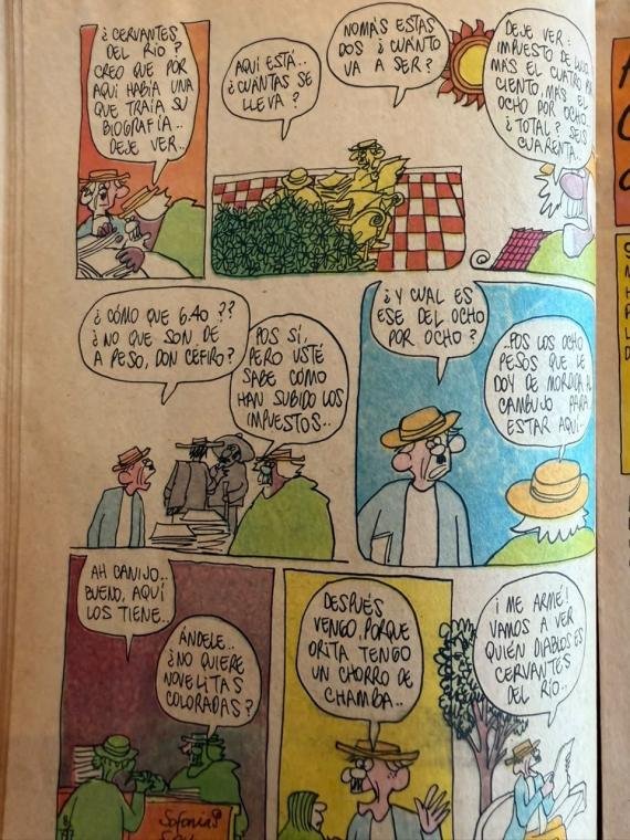 Página 2 del número 197 de la revista Los Agachados.