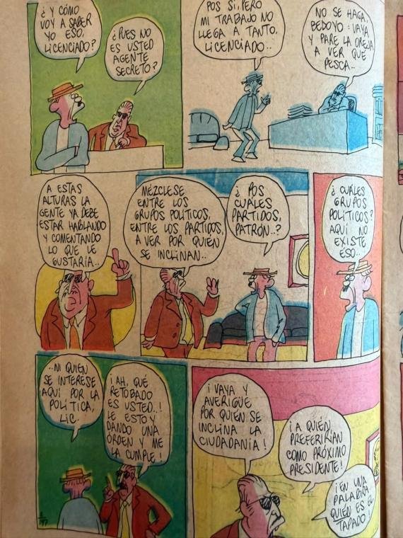Página 4 del número 197 de la revista Los Agachados.