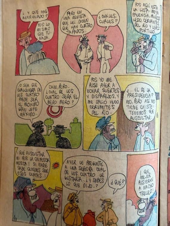 Página 7 del número 197 de la revista Los Agachados.
